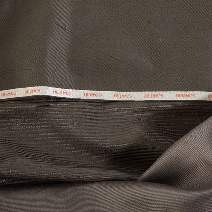 Hermes Jacquard Silk Cotton Faubourg Rectangular Pillow Cases Taupe Set of Two 5 of 6
