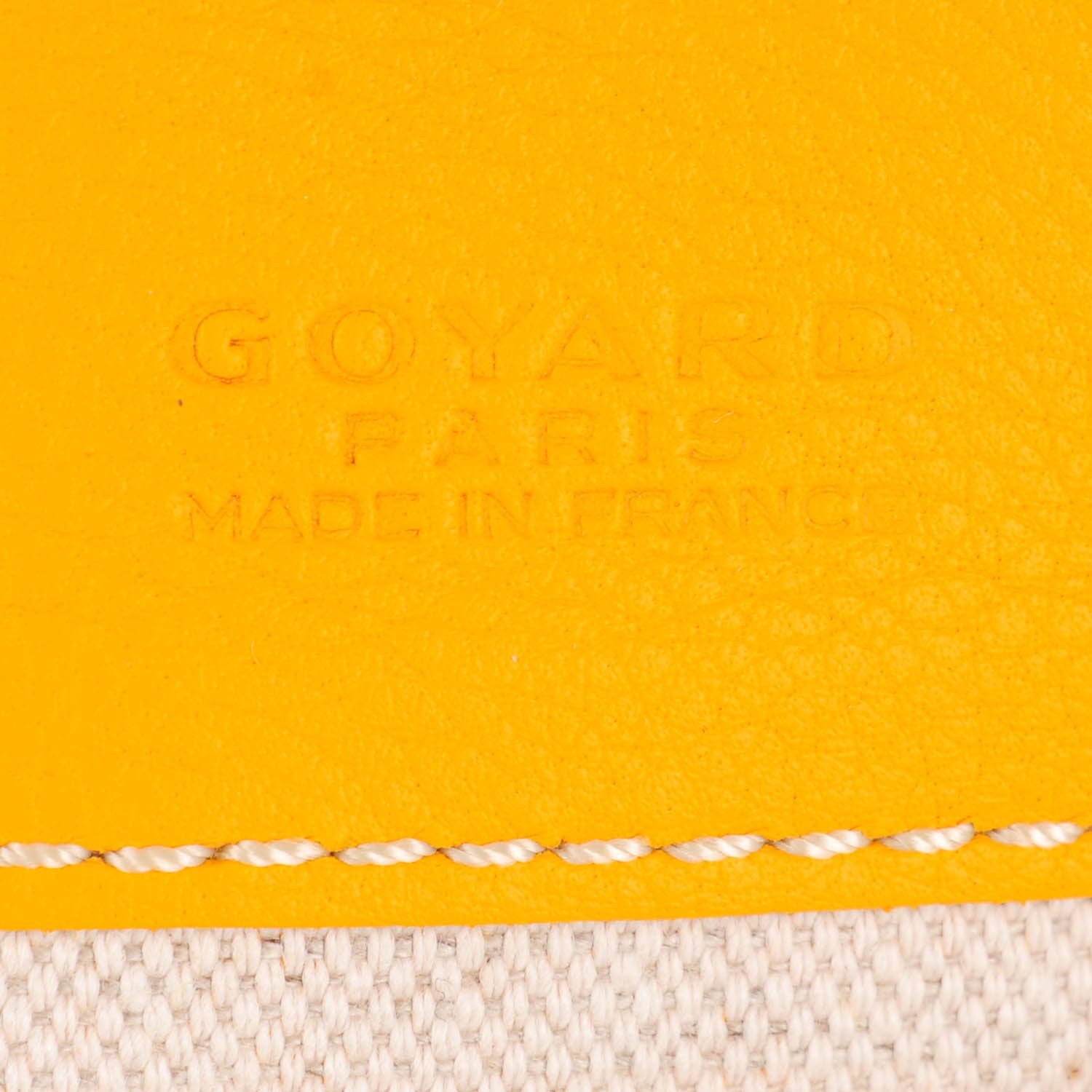 Goyard Goyardine Saint Louis GM Yellow 7 of 11