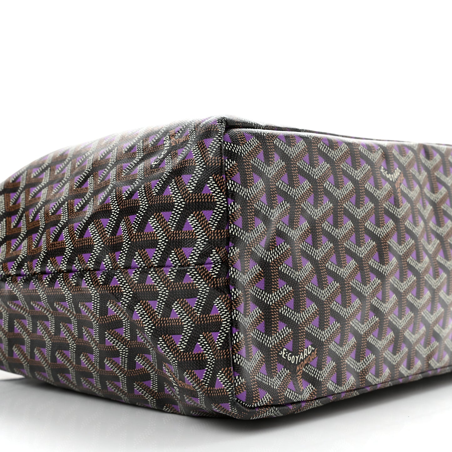 Goyardine Saint Louis Claire Voie PM Black Violet