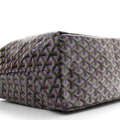 Goyard Goyardine Saint Louis Claire Voie PM Black Violet 10 of 11
