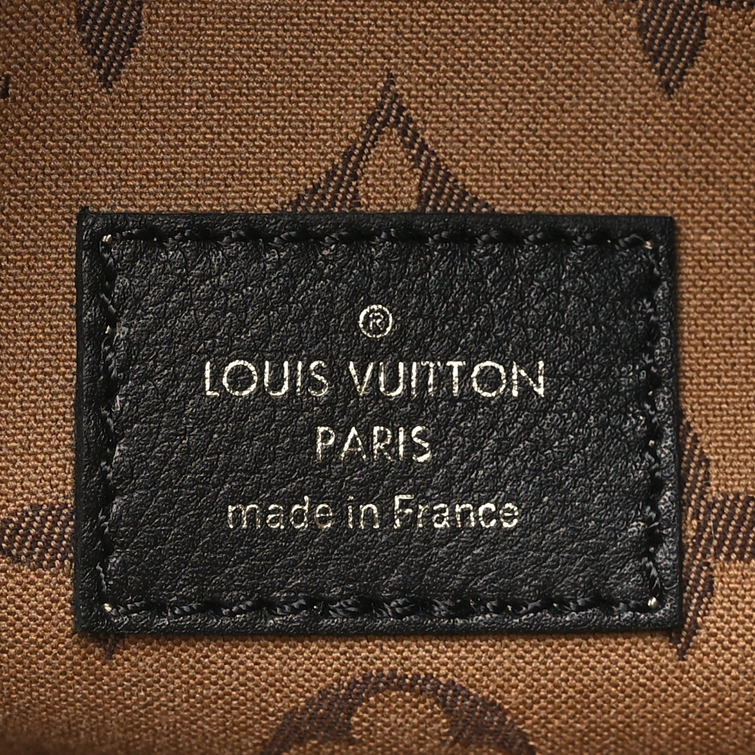 Louis Vuitton Calfskin Monogram Cruiser PM Black 6 of 9