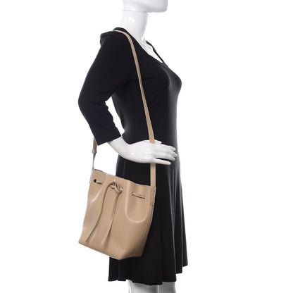 Mansur Gavriel Calfskin Mini Bucket Bag Sand 2 of 10
