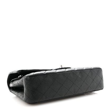 Chanel Caviar Quilted Medium Double Flap Black 4 of 10