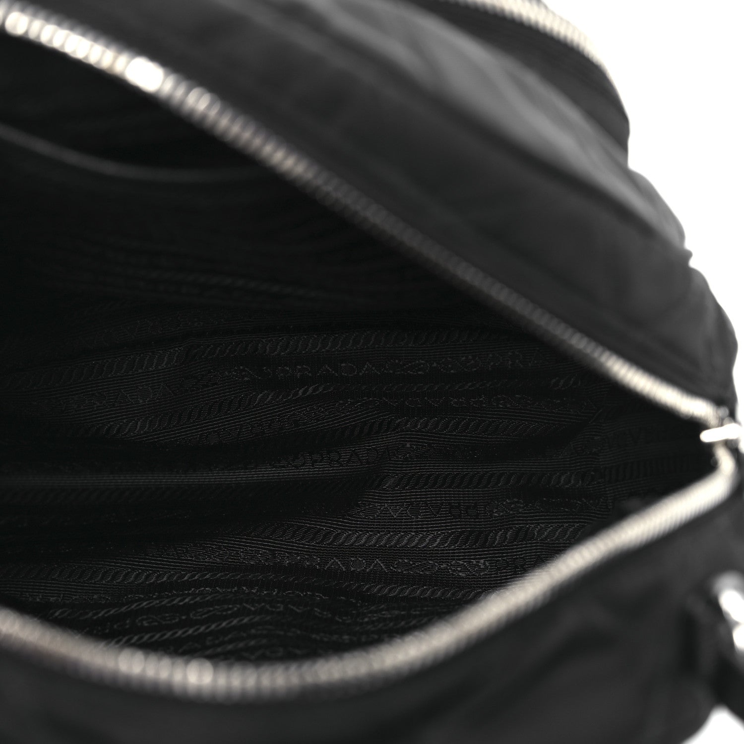 Prada Nylon Tessuto Impuntu Quilted Backpack Black 5 of 13
