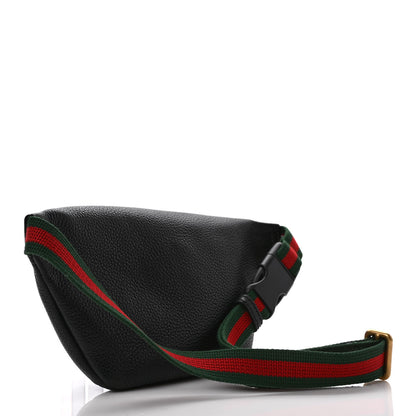 Gucci Grained Calfskin Small Logo Belt Bag Black 3 of 9