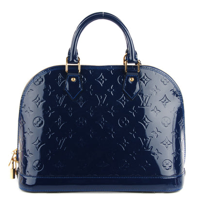 Louis Vuitton Vernis Alma PM Grand Blue 1 of 7