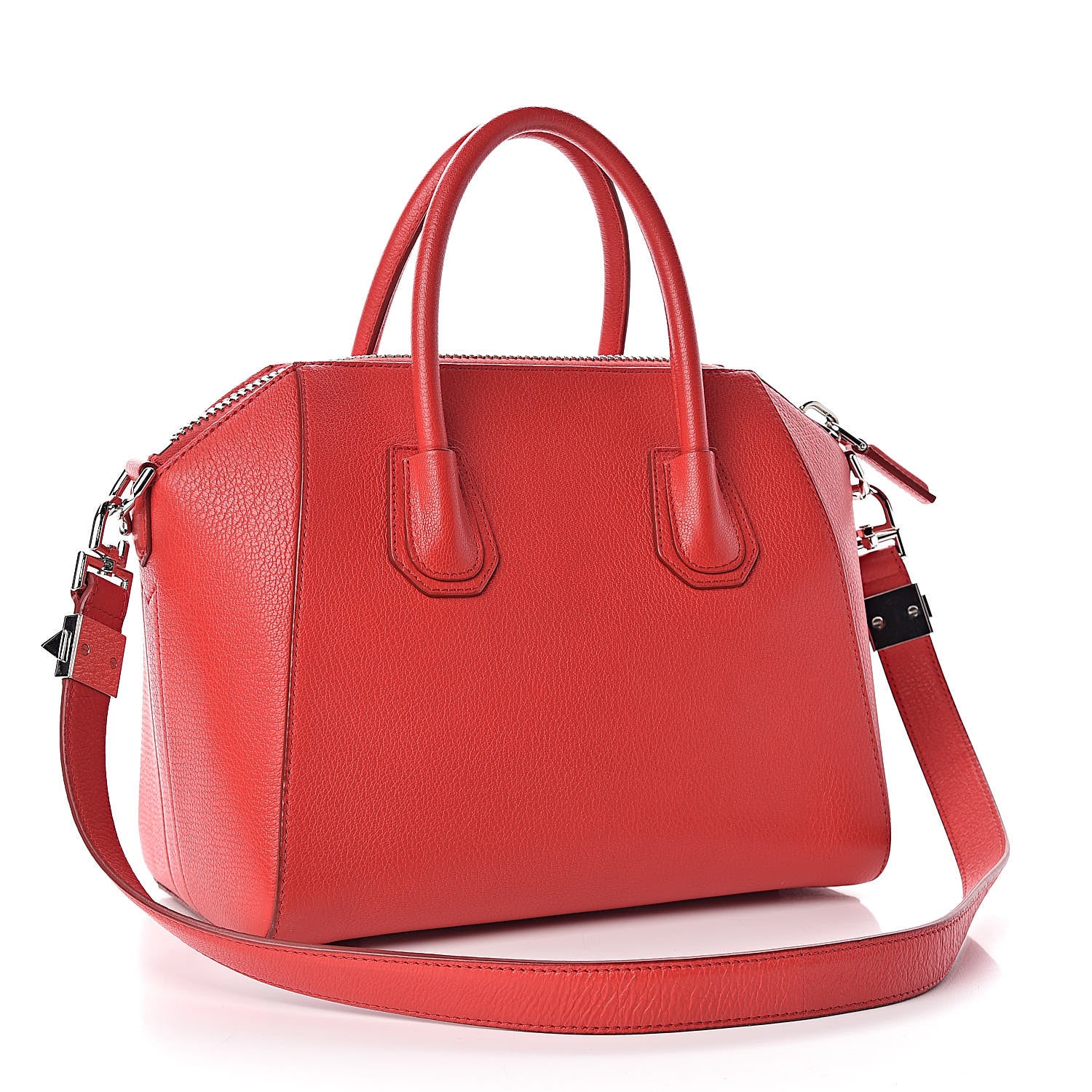 Givenchy Sugar Goatskin Small Antigona Medium Red 3 of 10