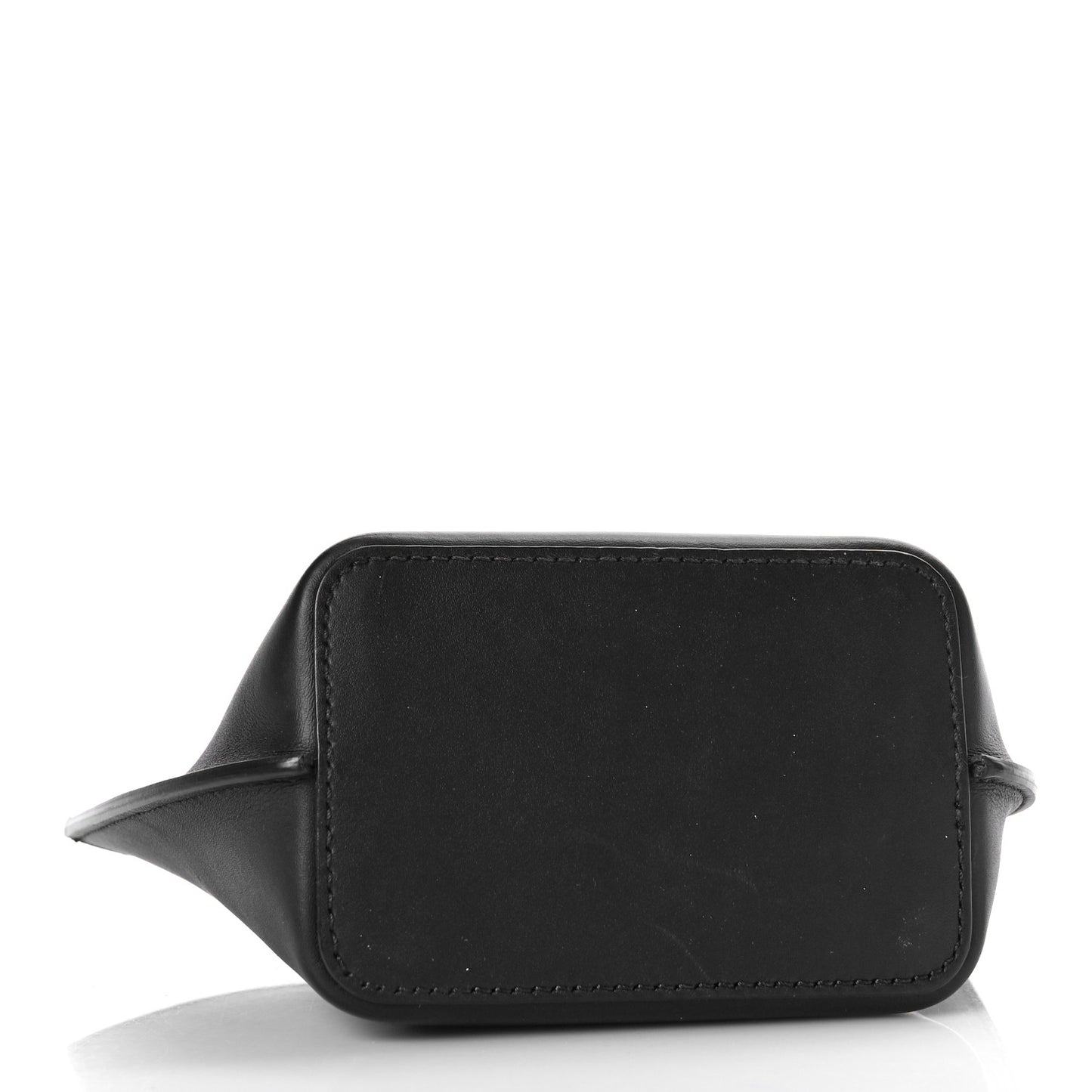 Vitello Mini Virtus Bucket Bag Black
