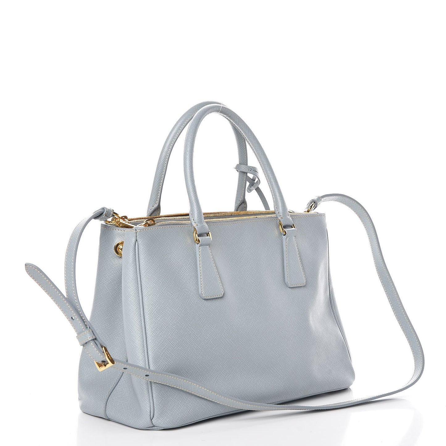 Saffiano Small Galleria Double Zip Tote Astrale