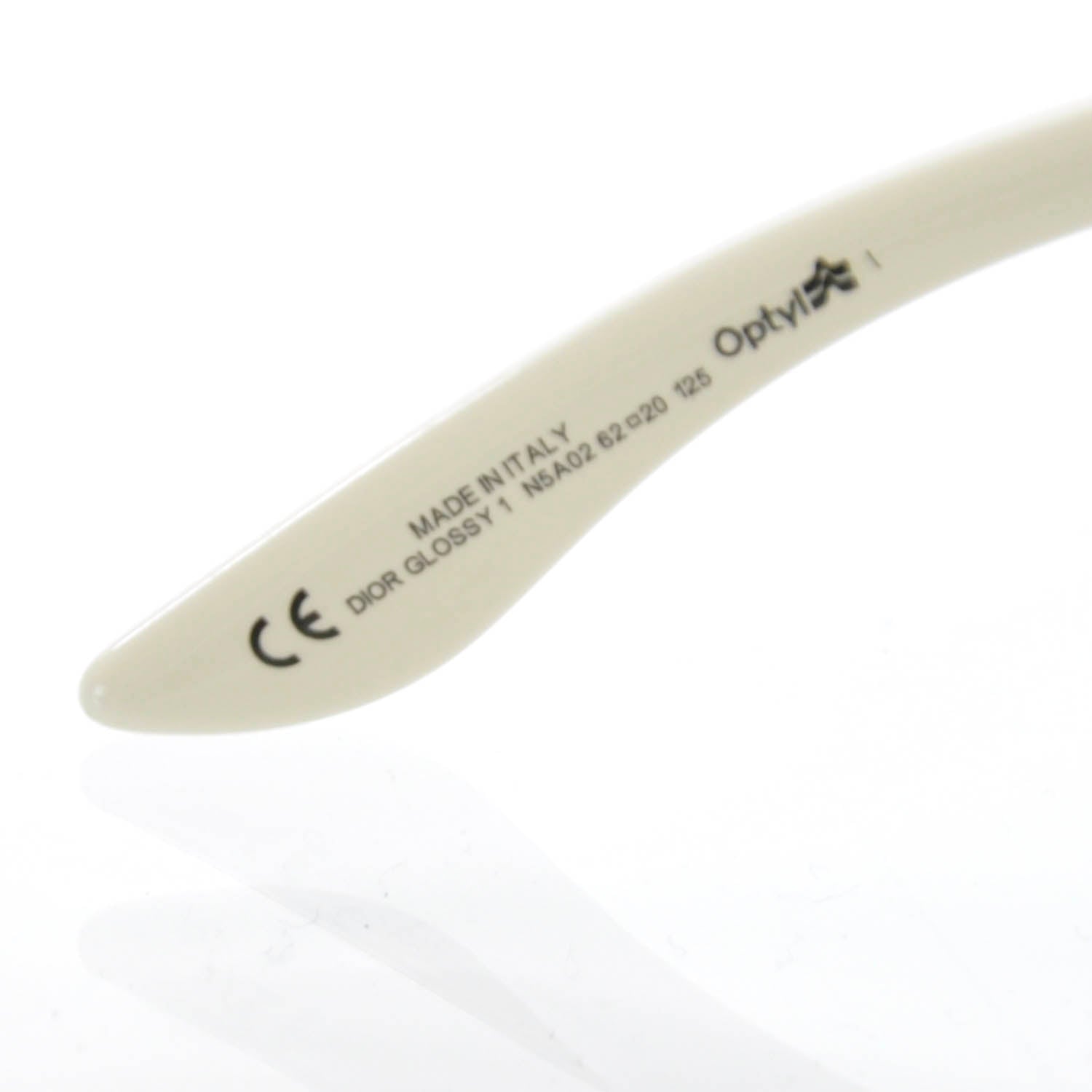Christian Dior Glossy 1 Sunglasses White 4 of 6