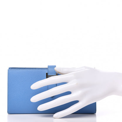 Hermes Epsom Bearn Gusset Wallet Paradis 2 of 11