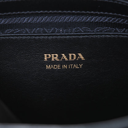 Prada Saffiano City Calfskin Medium Esplanade Tote Black 6 of 7