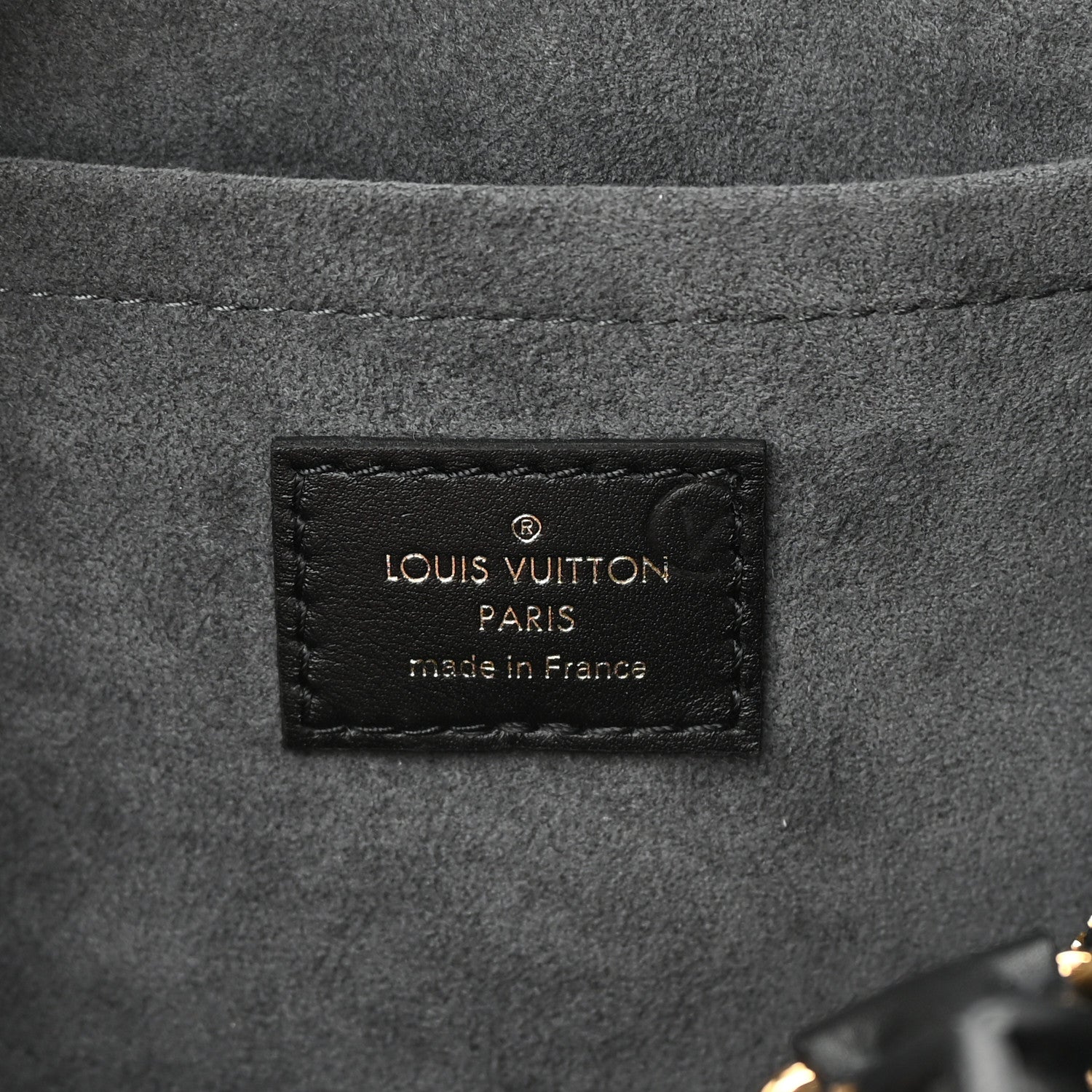Louis Vuitton Calfskin Nanogram Embossed Speedy 20 Black 6 of 10