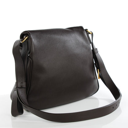 Tom Ford Grained Calfskin Medium Jennifer Crossbody Bag Brown 3 of 8