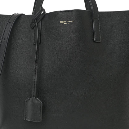 Saint Laurent Calfskin Toy Shopping Tote Black 8 of 10