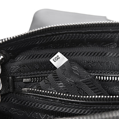 Prada Nylon Tessuto Impuntu Quilted Flap Black 7 of 11