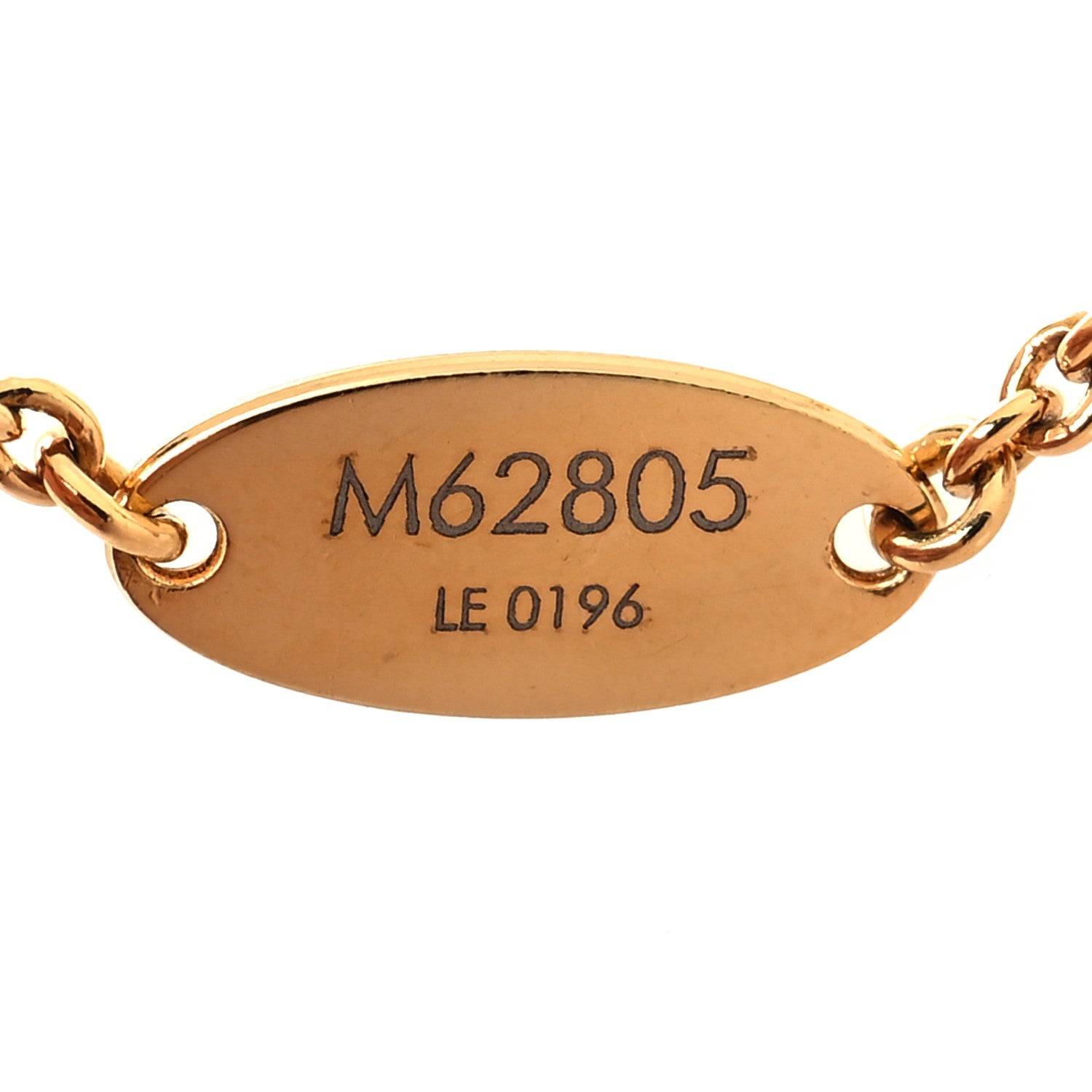 Louis Vuitton Crystal Luckygram Bracelet Gold Silver 6 of 6