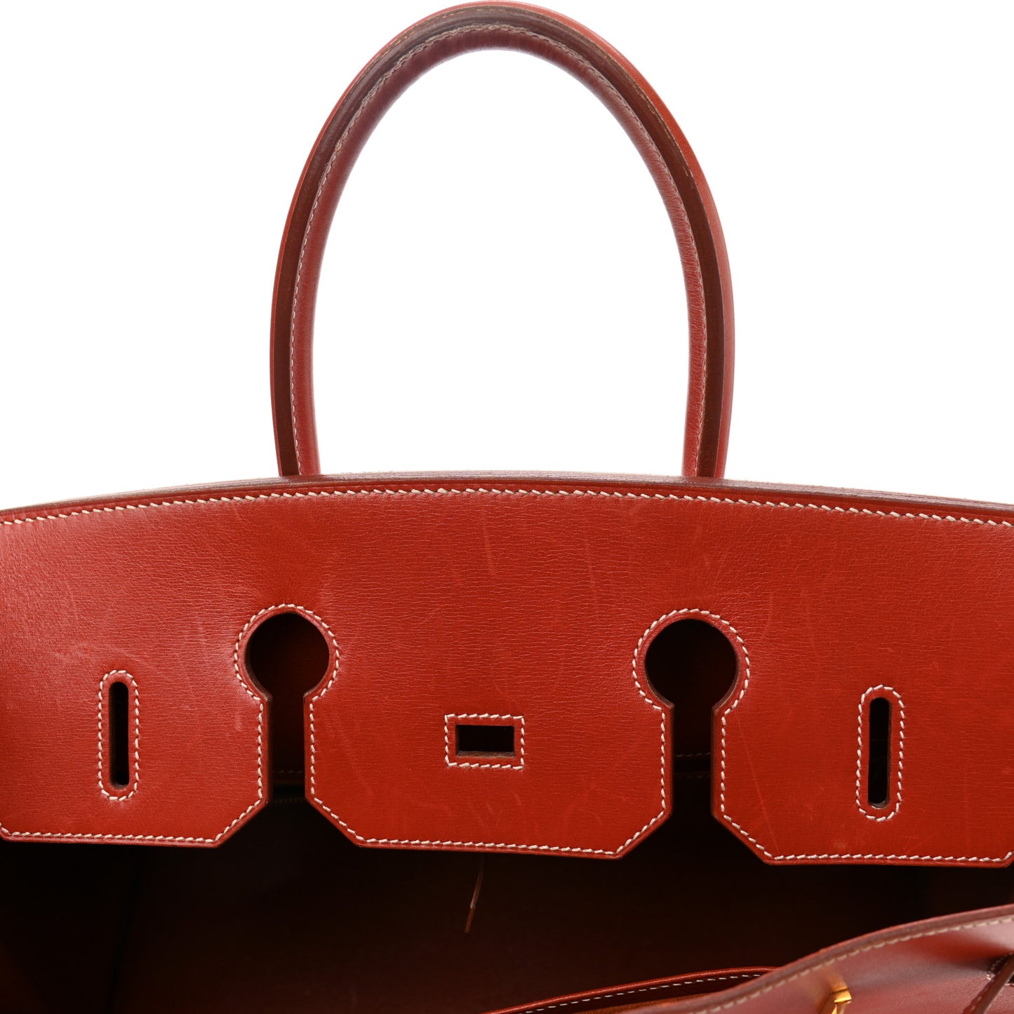 Box Birkin 35 Brique