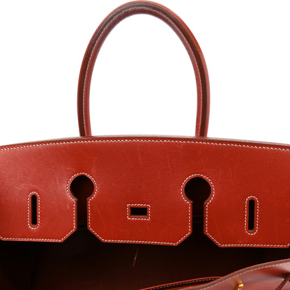 Hermes Box Birkin 35 Brique 15 of 18