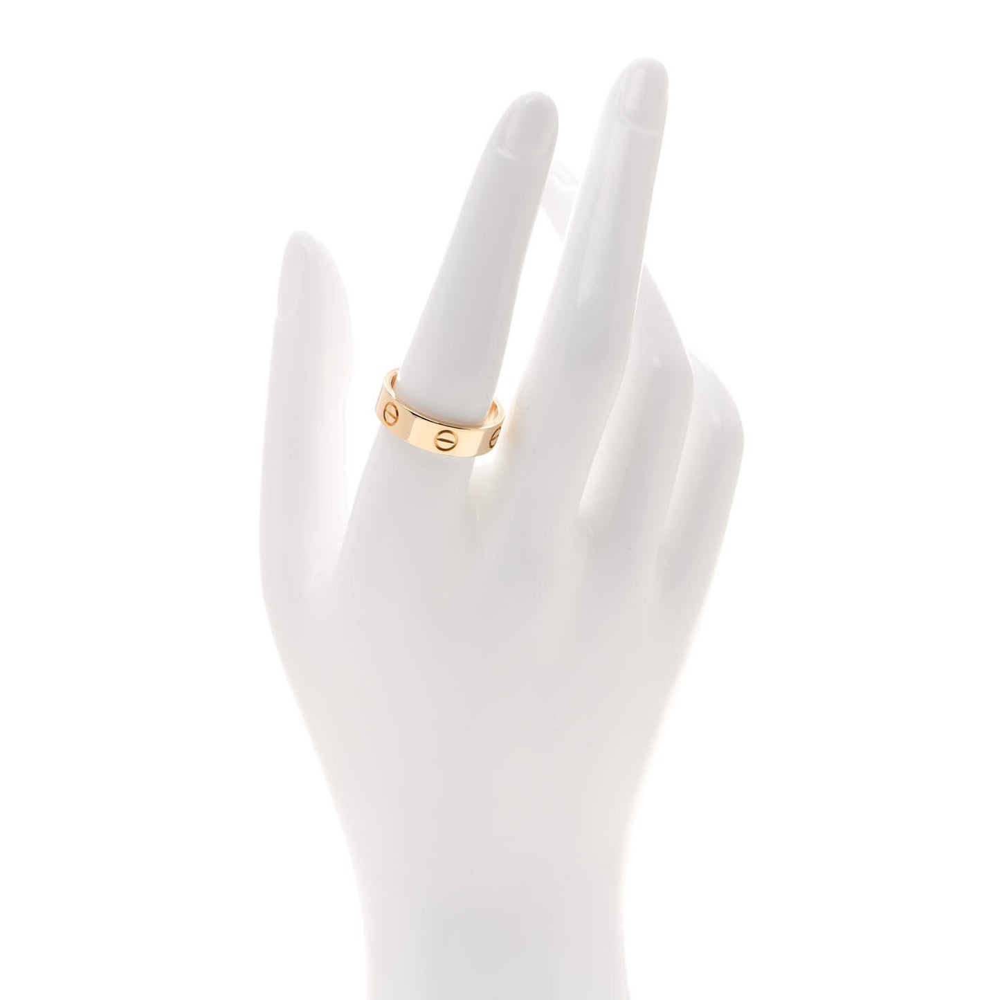 18K Yellow Gold 5.5mm LOVE Ring 58 8.5