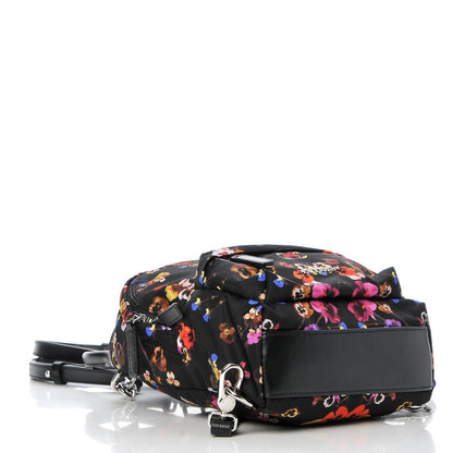 Givenchy Tech Twill Nylon Pansy Print Nano Backpack Multicolor 5 of 9