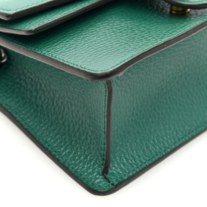 Gucci Dollar Calfskin Crystal Mini Dionysus Top Handle Bag Emerald 8 of 10