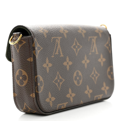 Louis Vuitton Monogram Felicie Strap & Go Felicie Pochette Kaki 3 of 11