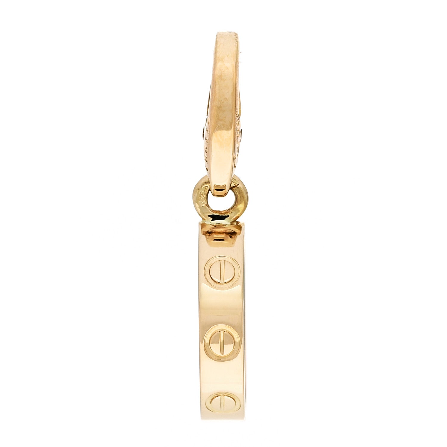 Cartier 18K Yellow Gold LOVE Ring Charm 1 of 4