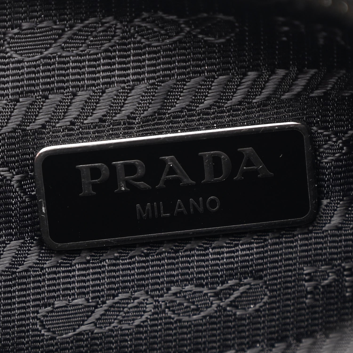 Prada Nylon Re-Edition 2005 Shoulder Bag Black 6 of 11
