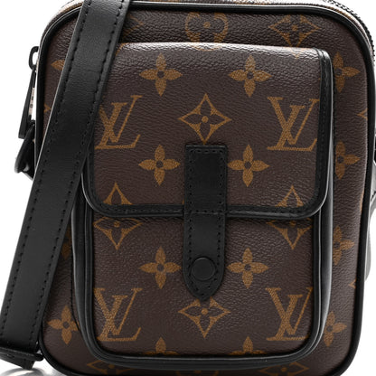 Louis Vuitton Monogram Macassar Christopher Wearable Wallet 7 of 9