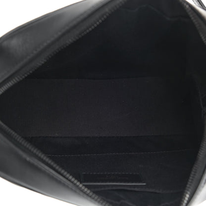 Saint Laurent Calfskin Matelasse Monogram Lou Camera Bag Black 5 of 11