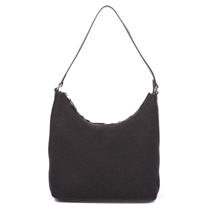 Gucci Monogram Hobo Dark Brown 1 of 11