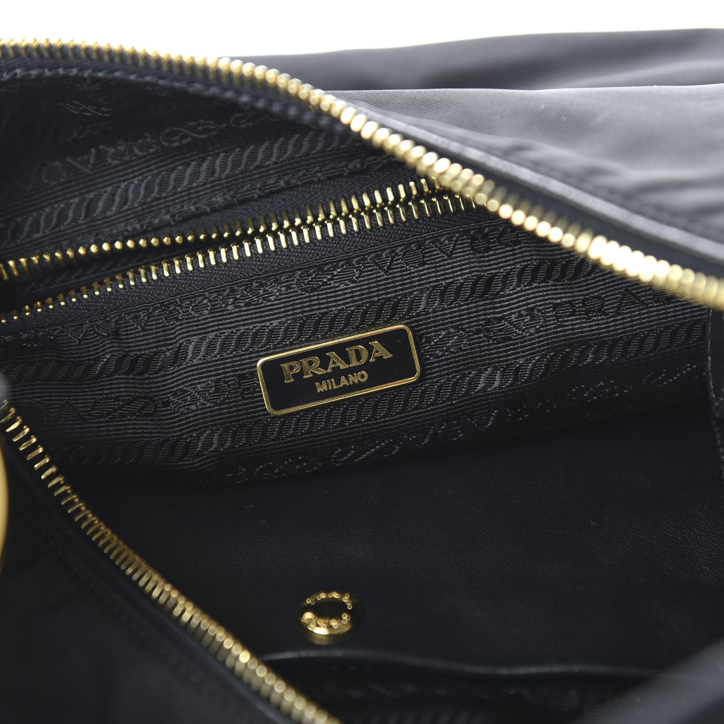 Tessuto Nylon Nappa Hobo Black