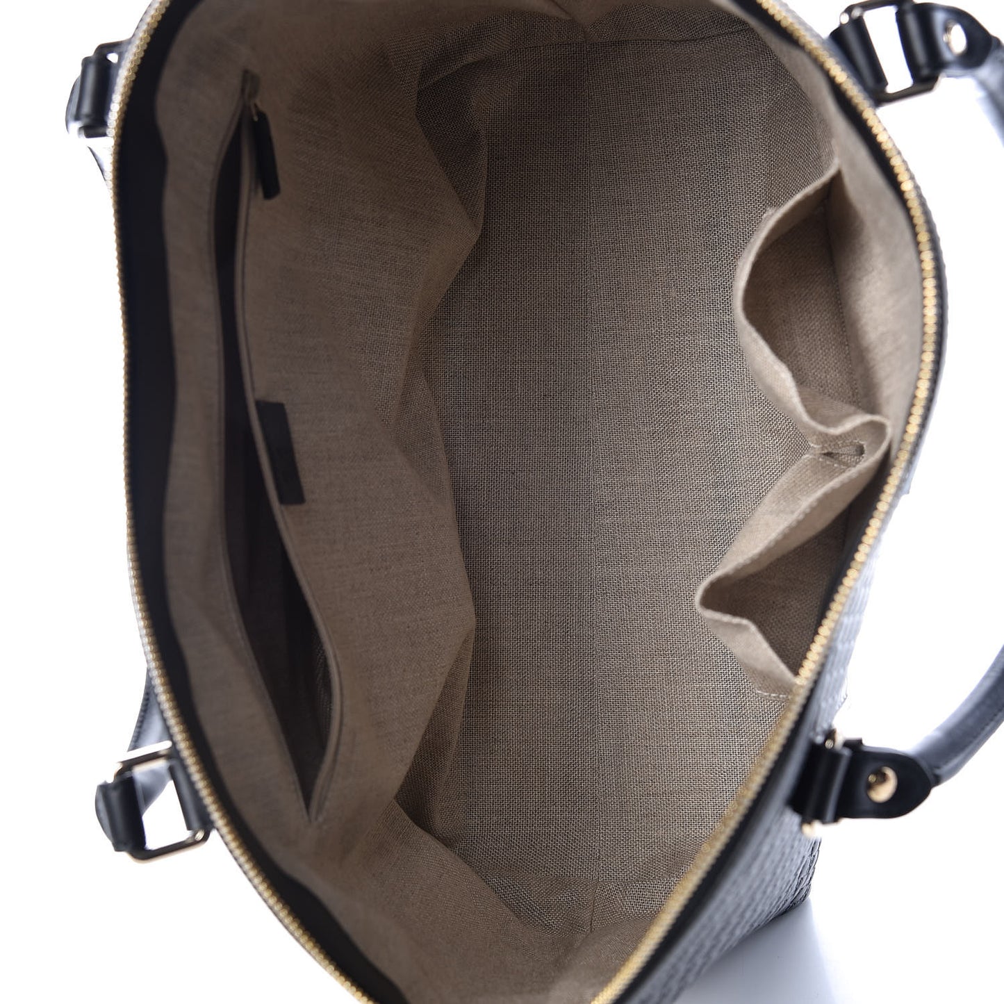 Soft Microguccissima Dome Satchel Black