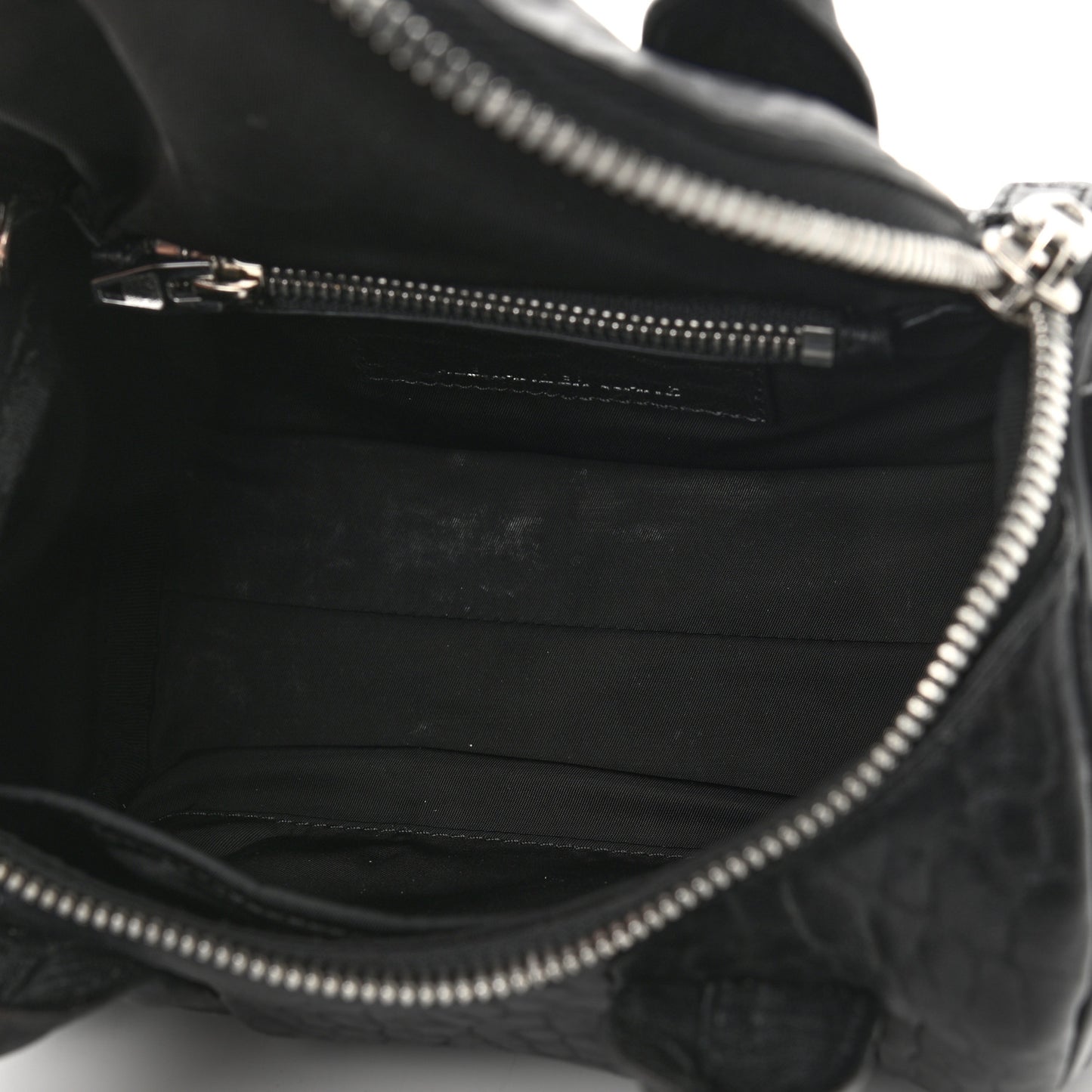 Pebbled Lambskin Mini Rockie Black Rhodium Hardware