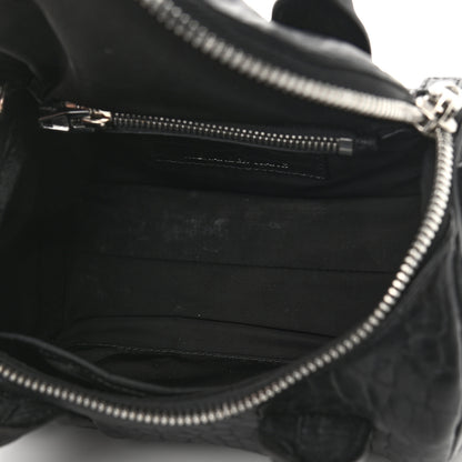 Alexander Wang Pebbled Lambskin Mini Rockie Black Rhodium Hardware 4 of 9