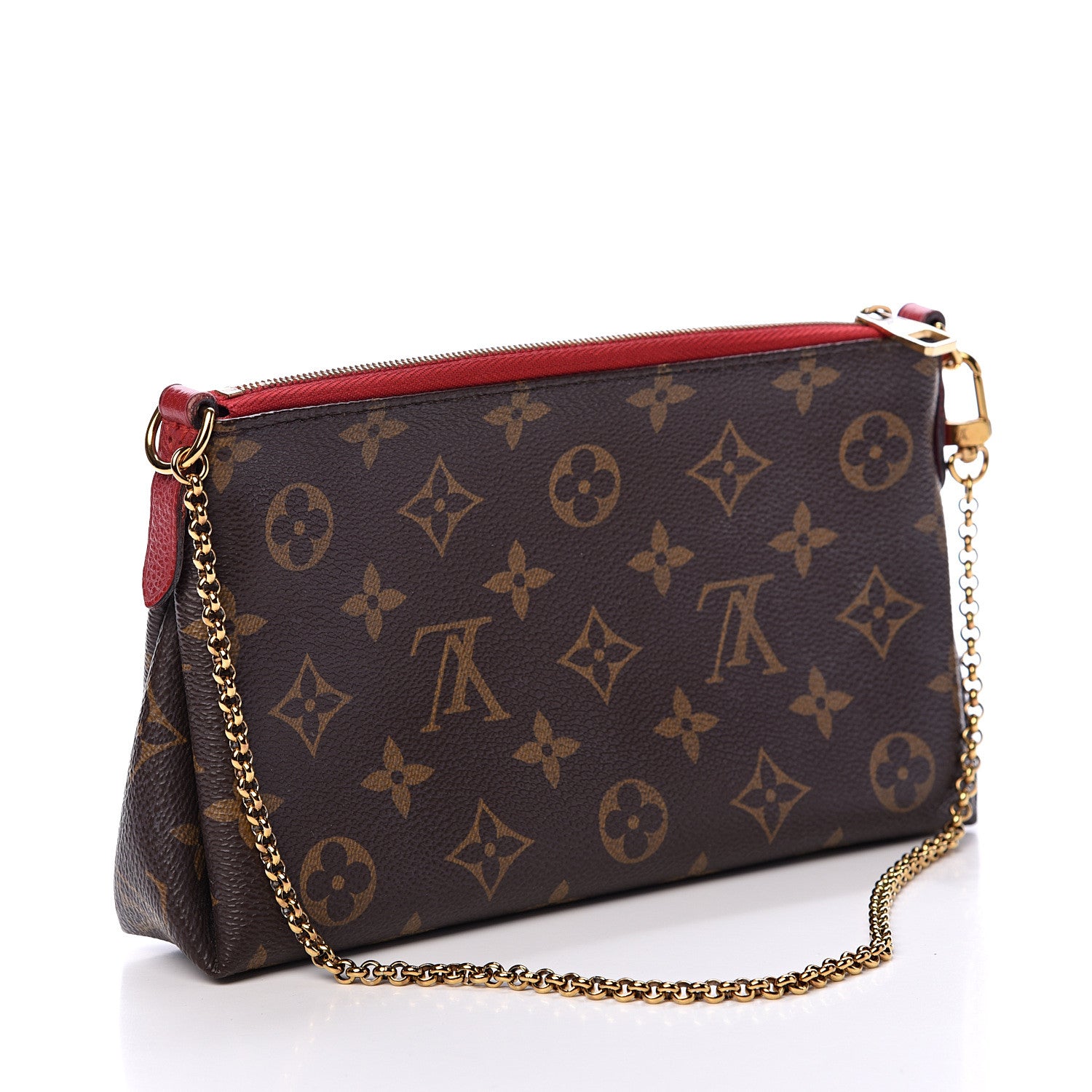 Louis Vuitton Monogram Pallas Clutch Cherry 2 of 15