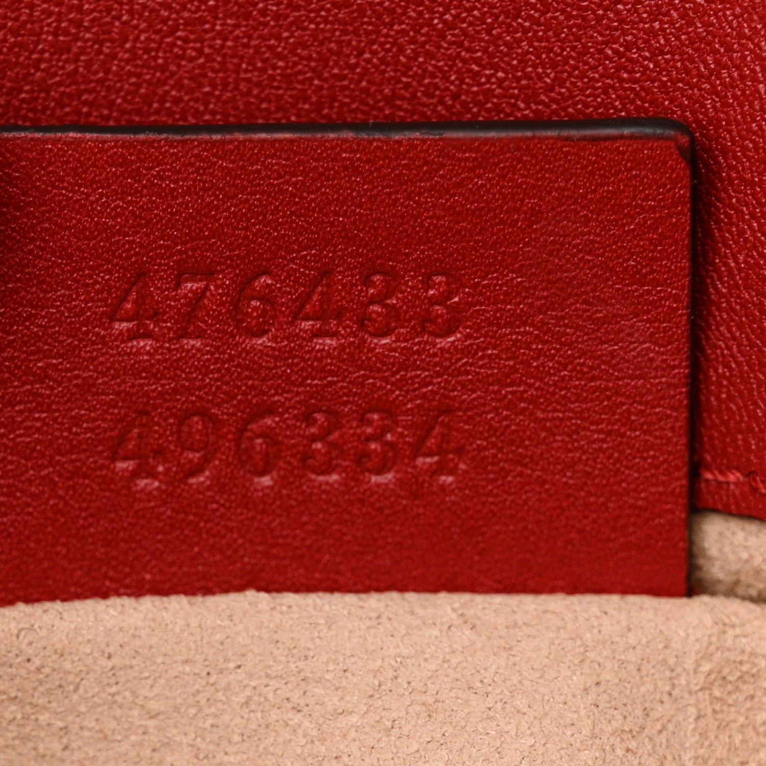 Gucci Calfskin Matelasse Super Mini GG Marmont Shoulder Bag Hibiscus Red 7 of 10