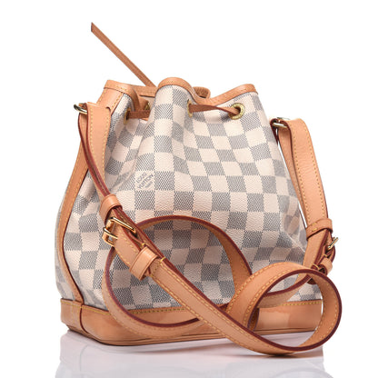 Louis Vuitton Damier Azur Noe BB 3 of 27