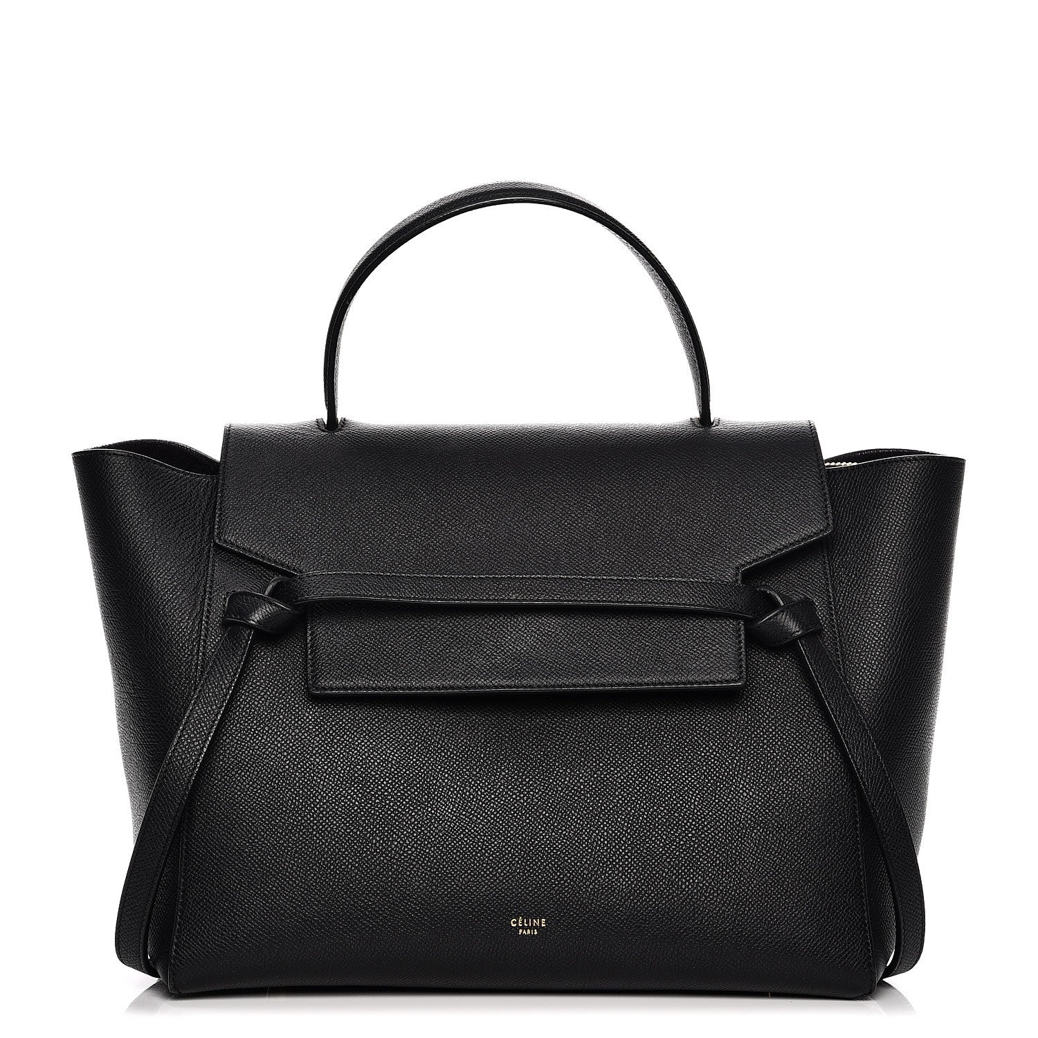 Celine Baby Grained Calfskin Mini Belt Bag Black 2 of 26