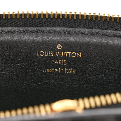 Louis Vuitton Canvas Calfskin Wild Animal Print City Steamer MM Black 6 of 13