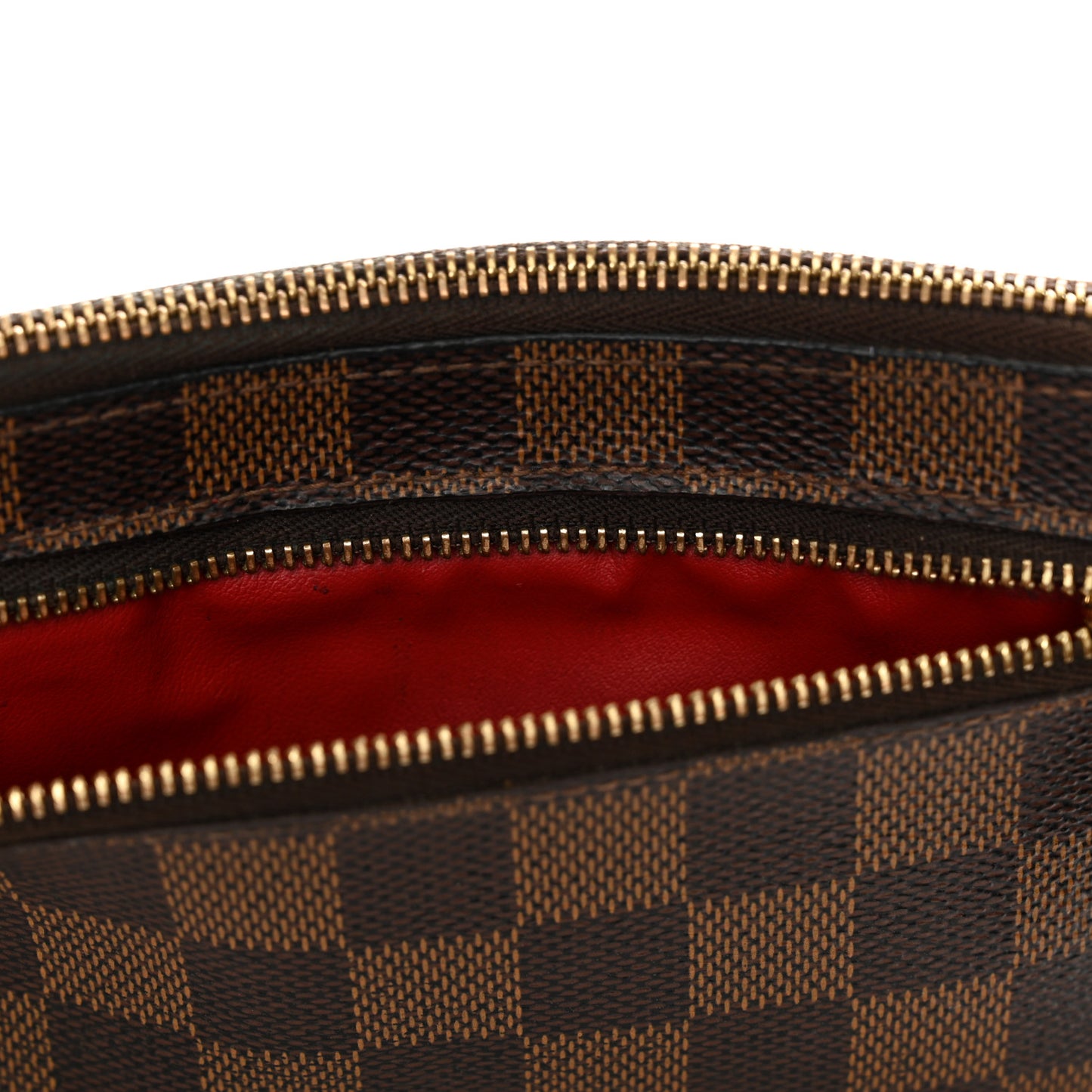 Damier Ebene Complice Trunks and Bags Wallet Red