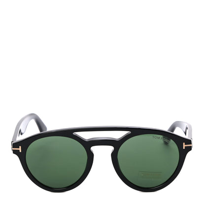Tom Ford Clint Round Sunglasses TF537 Black 4 of 7