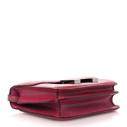 Hermes Lizard Constance 18 Fuchsia 4 of 13