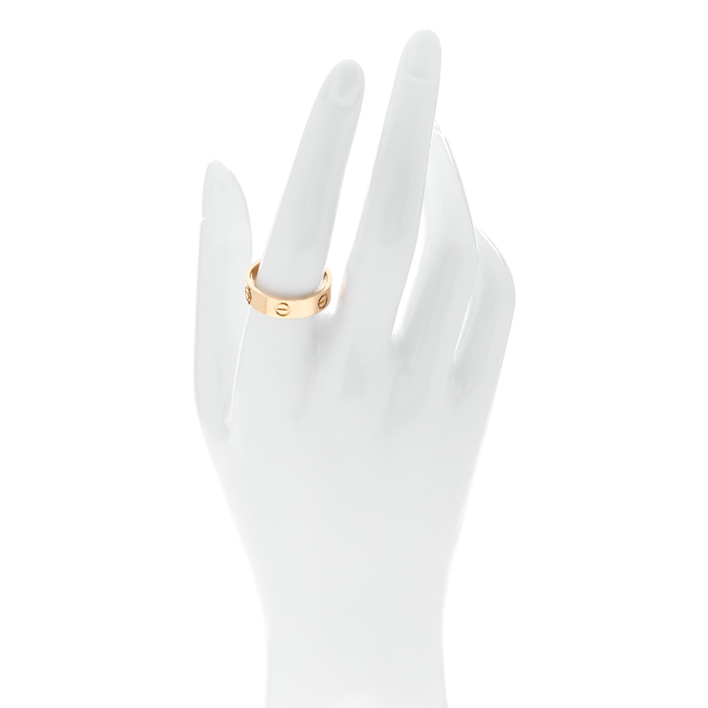 18K Yellow Gold 5.5mm LOVE Ring 60 9.25