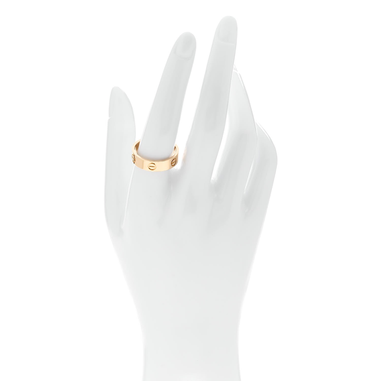Cartier 18K Yellow Gold 5.5mm LOVE Ring 60 9.25 2 of 5