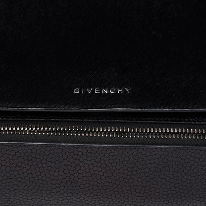 Givenchy Calf Hair Calfskin Medium Pandora Box Crossbody Bag Black 13 of 22