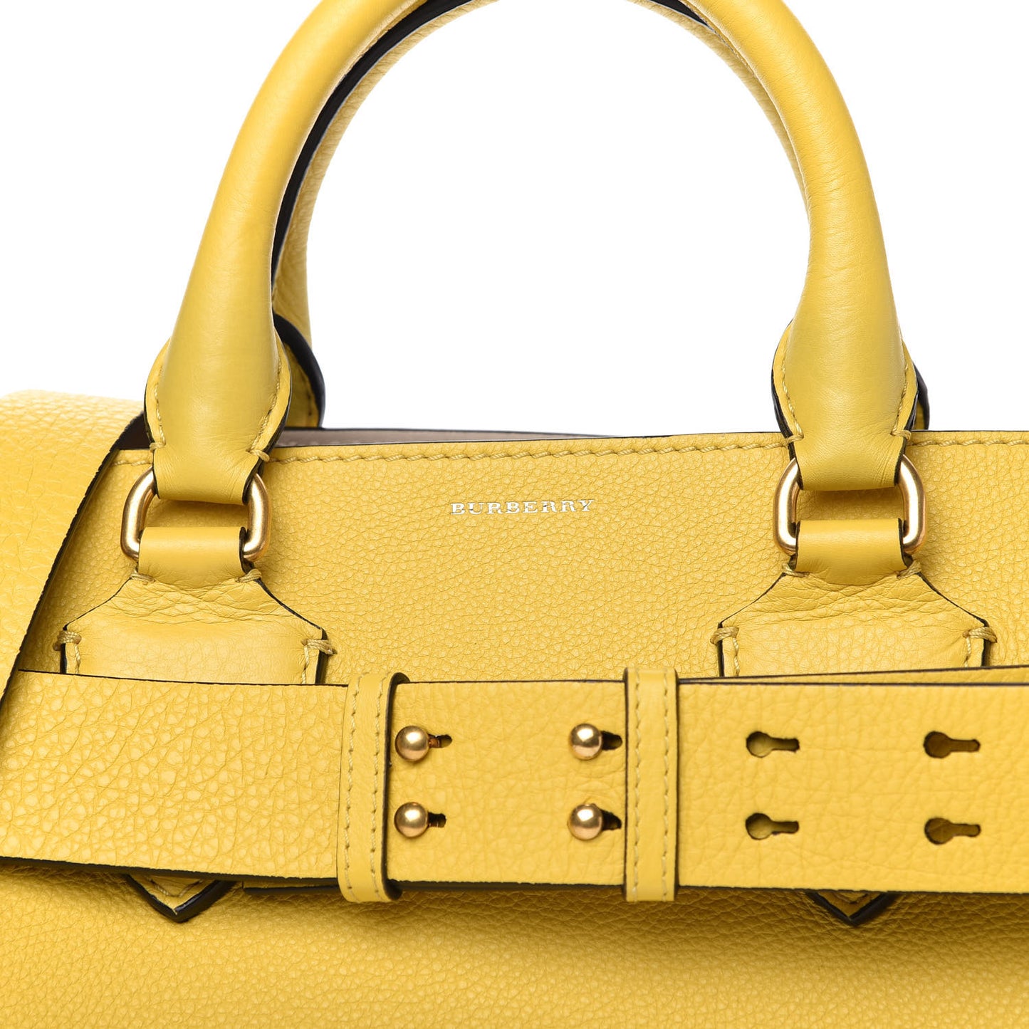 Marais Calfskin Medium Belt Bag Bright Larch Yellow