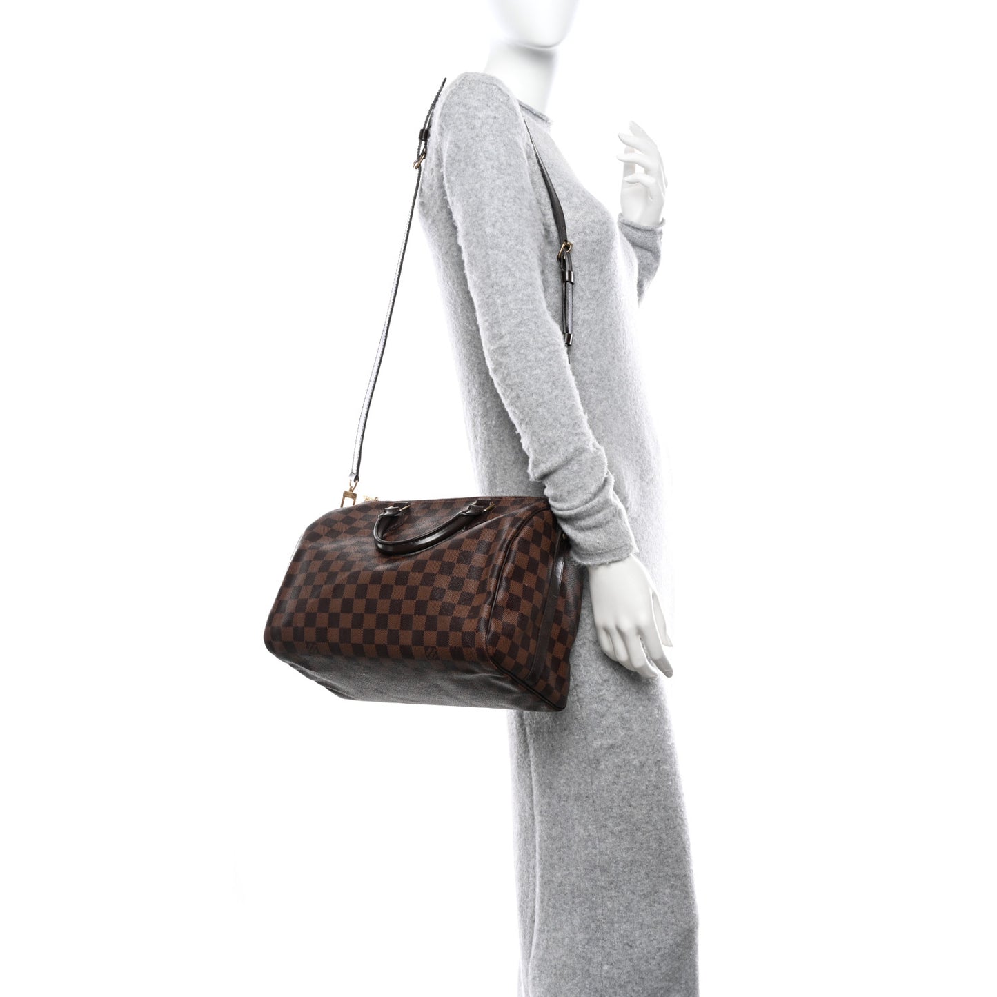 Damier Ebene Speedy Bandouliere 30