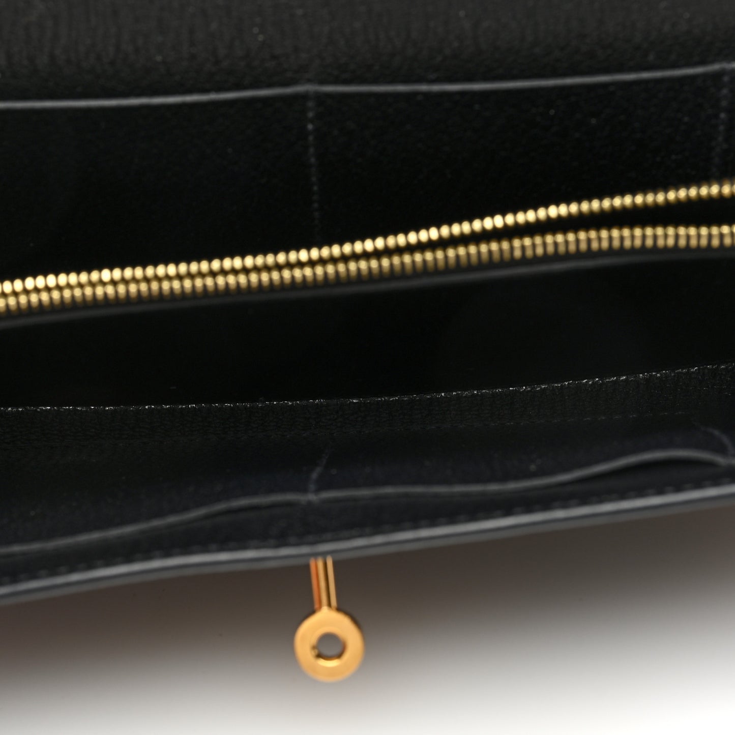 Chevre Mysore Kelly Wallet To Go Black